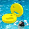 2 Aquatic Exercise Discs, Water Float, Hand Board, Pool Accessories, Swimming Disc,