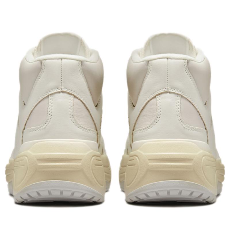 Converse Оружие cx Кожа Легкий Тканый Ретро Средний верх Ретро Баскетбольные кроссовки Унисекс Молочно-белый