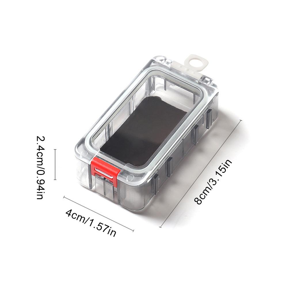 Водонепроницаемый ящик для рыболовных снастей Светящийся кейс для хранения приманок и крючков Расширяемые коробки-органайзеры для инструментов для карповой рыбалки Рыболовные аксессуары