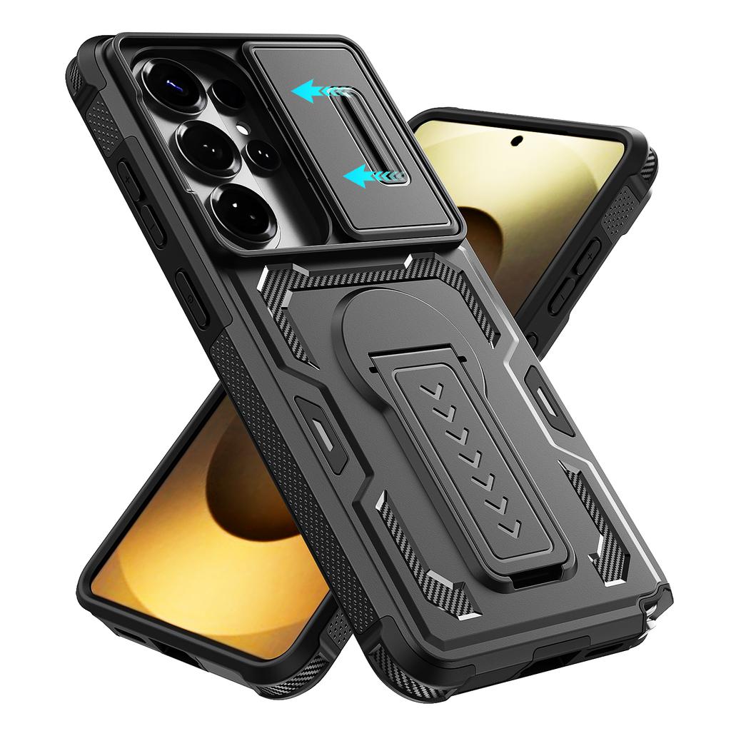 Чехол для телефона с защитой камеры Armor Slide для Samsung Galaxy S26 Ultra S25 S24 S 26 A17 5G A16 A26 A36 A56 Защитная крышка Аксессуары