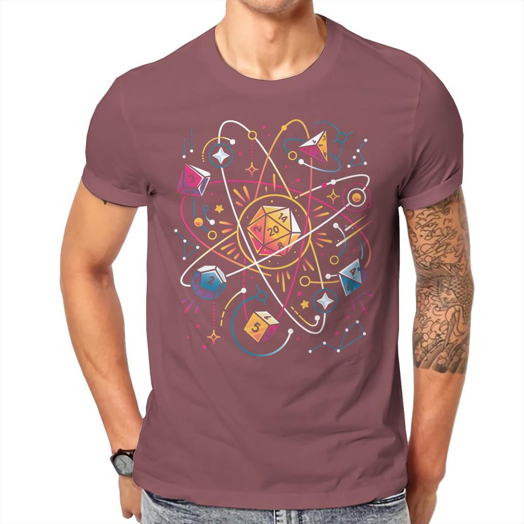 Dnd Dice Space T Shirt Unisex Tees Summer Clothing Cotton Oneck Tshirt