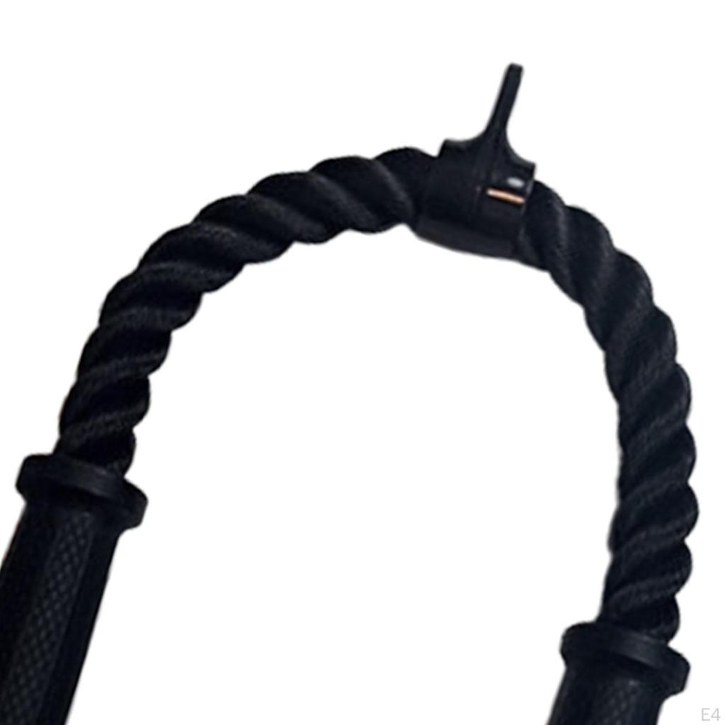 Triceps Rope Attachment for Cable Machine with Grip Handle Weight Training
