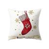 Christmas Theme Christmas Decoration Printing Pattern Cushion Cover Home Living Room Sofa Decoration Pillow Pillow Cover