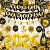 2026 New Year Party Decoration Aluminum Foil Balloon Set