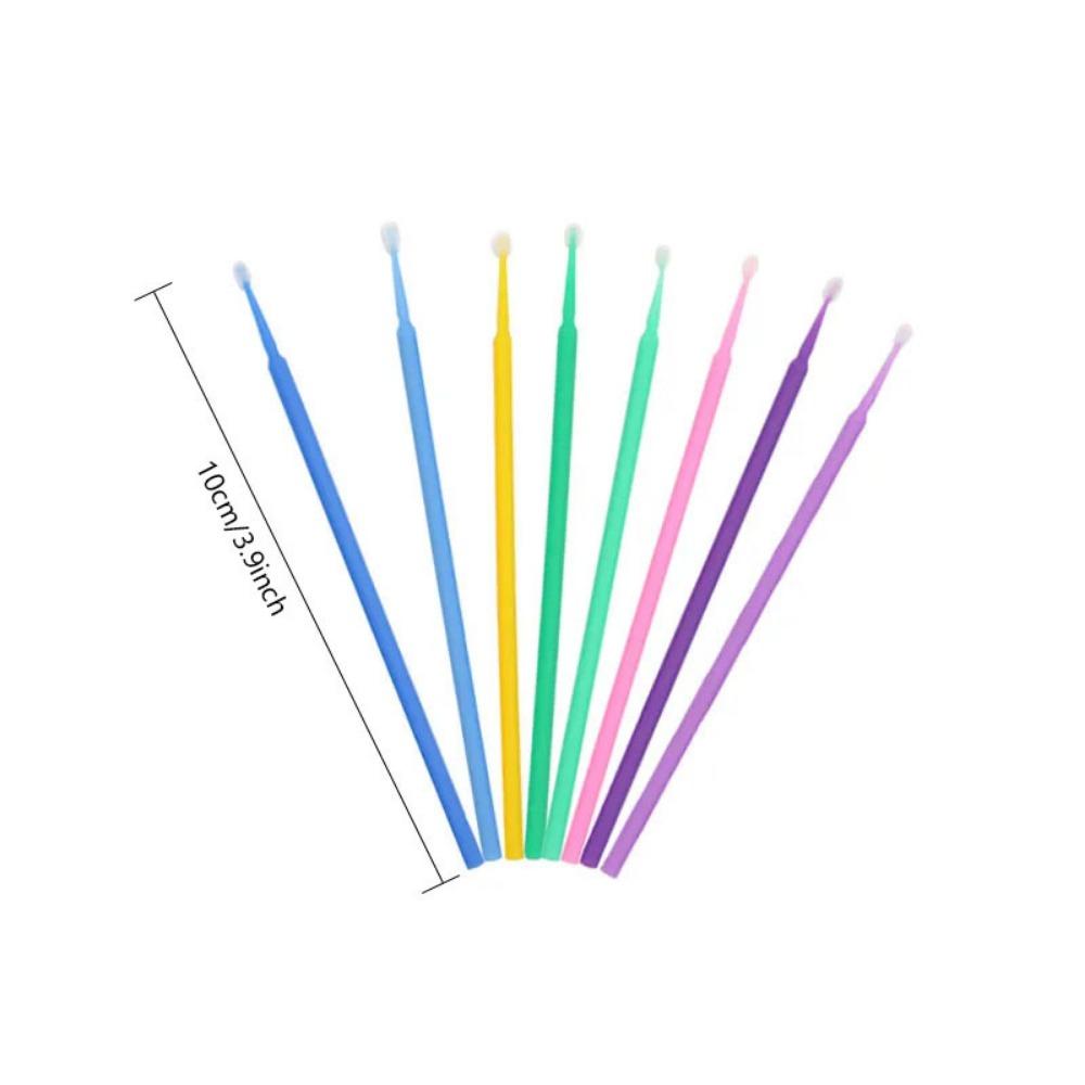 Упаковка из 100 ватных палочек с маленькой головкой для наращивания ресниц и снятия макияжа