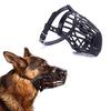 1 *Black Adjustable Basket Mouth Muzzle Cover For Dog Training Bark Bite Chew Control Expertgroup 