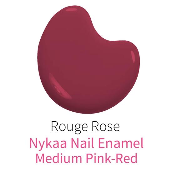 Лак для ногтей Nykaa Floral Carnival - Rouge Rose (Оттенок №137) (9 мл)