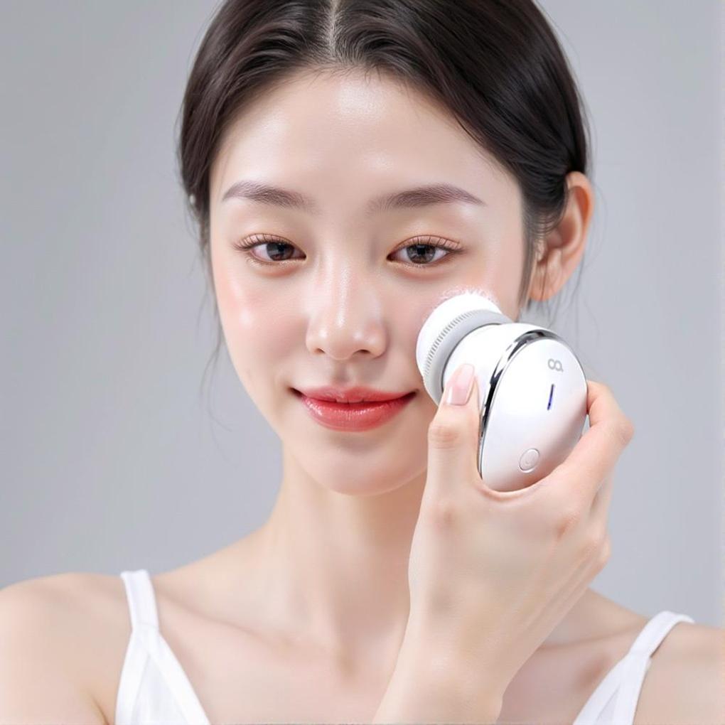 Oa Petit Care Вибрационный очиститель Гальванический массажер Электрический очиститель для лица Очищающая машина