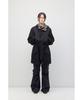HATCHINGROOM Reversible Parka Black/Mud Brown