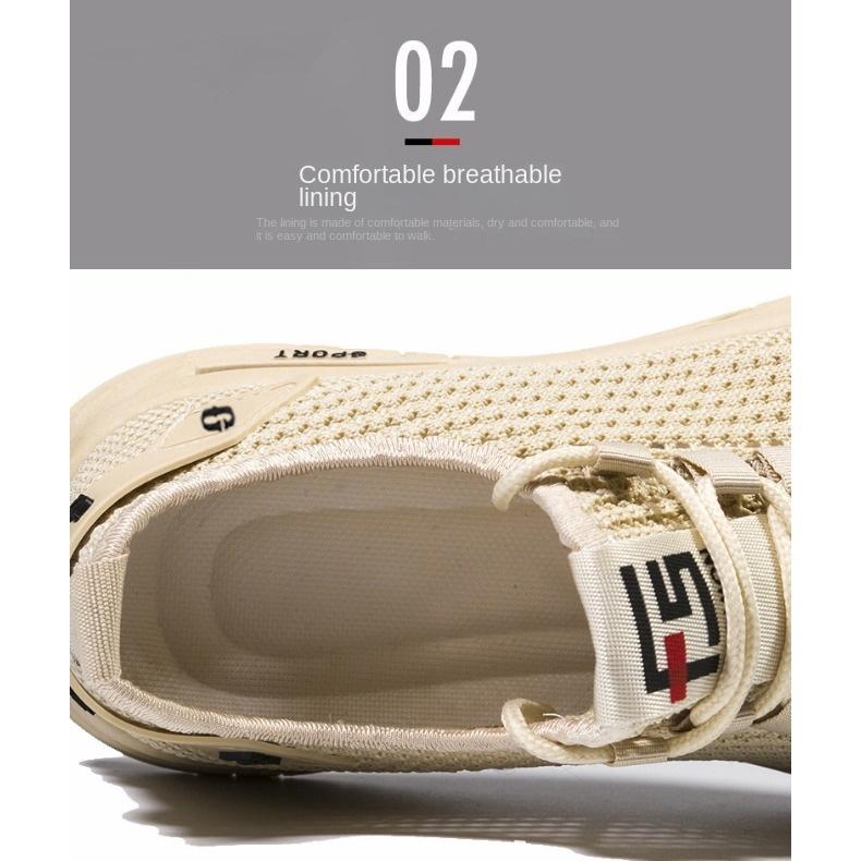 Дышащая повседневная обувь с сеткой, модная летняя удобная легкая мужская спортивная обувь со всеми модными одинарными туфлями