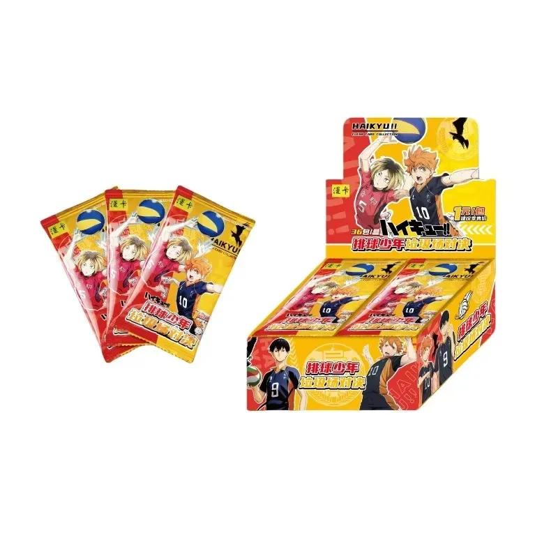 Новая Бустерная Коробка Haikyuu Карты Хюга Сёё Кагэяма Тобио Цукисима Хотару LR GMR Коллекция Карт Персонажей Аниме Игрушки Подарки
