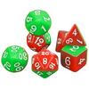 42 шт. игровых кубика Splic Colors Polyhedral с трубкой для настольных ролевых игр DND RPG вечеринок игрушки настольная игра в подарок