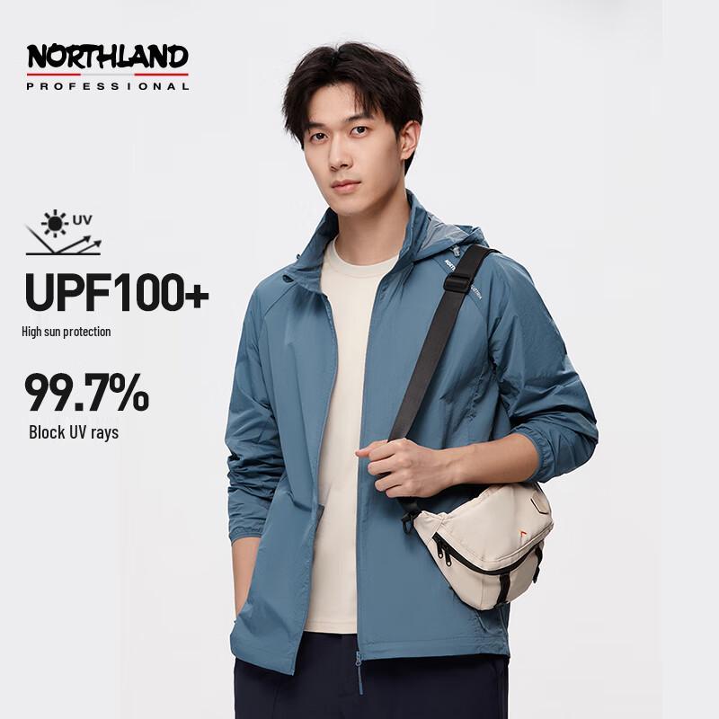 NORTHLAND Men's 'Rockfall' Ultralight Cooling Sun Protection Jacket