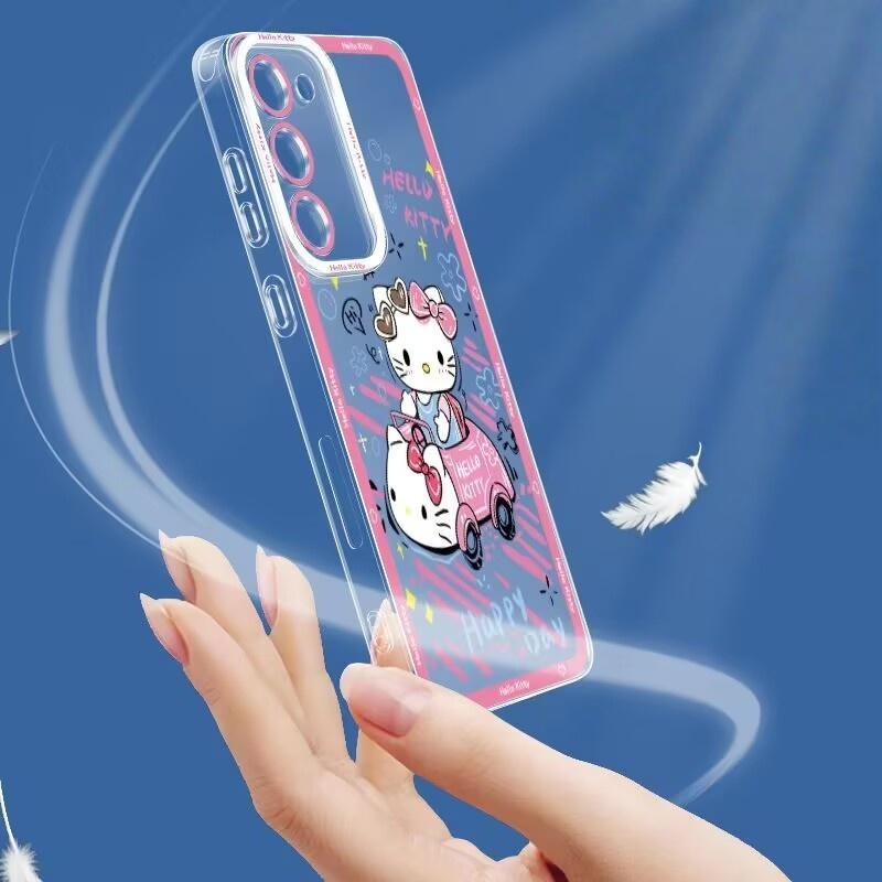 Cute Hello Kitty Transparent Casing For Xiaomi Redmi Note 15 Pro 15C 5G 14C Note 14 13 12 Pro Plus 13C 12C A5 5G 4G Case Cover