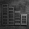 Louver Closet Shoe Wardrobe Accessories Hole Ornaments Vents Cover Air Vent Decor Ventilator Grille