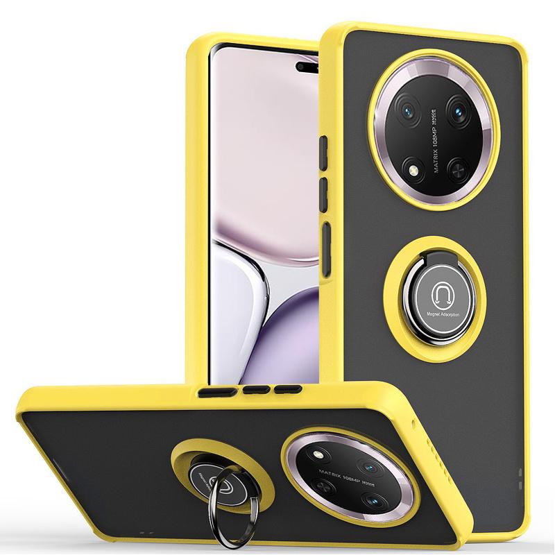 Чехол Armor Matte для Honor X9C X9B X9A X7B X8B X7A Чехлы для телефонов с магнитным кольцом для Honor Magic 6 5 Lite Pro 200 90 Lite 70 Чехол