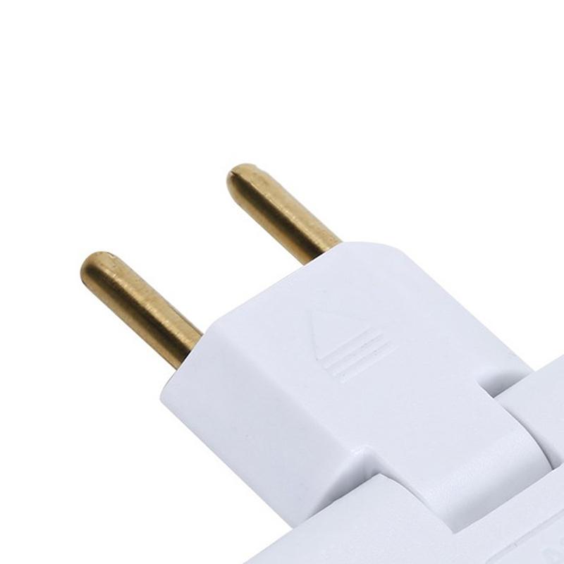 Европейская вилка 1 3 удлинитель электрическая розетка 180° поворотный адаптер переменного тока розетка
