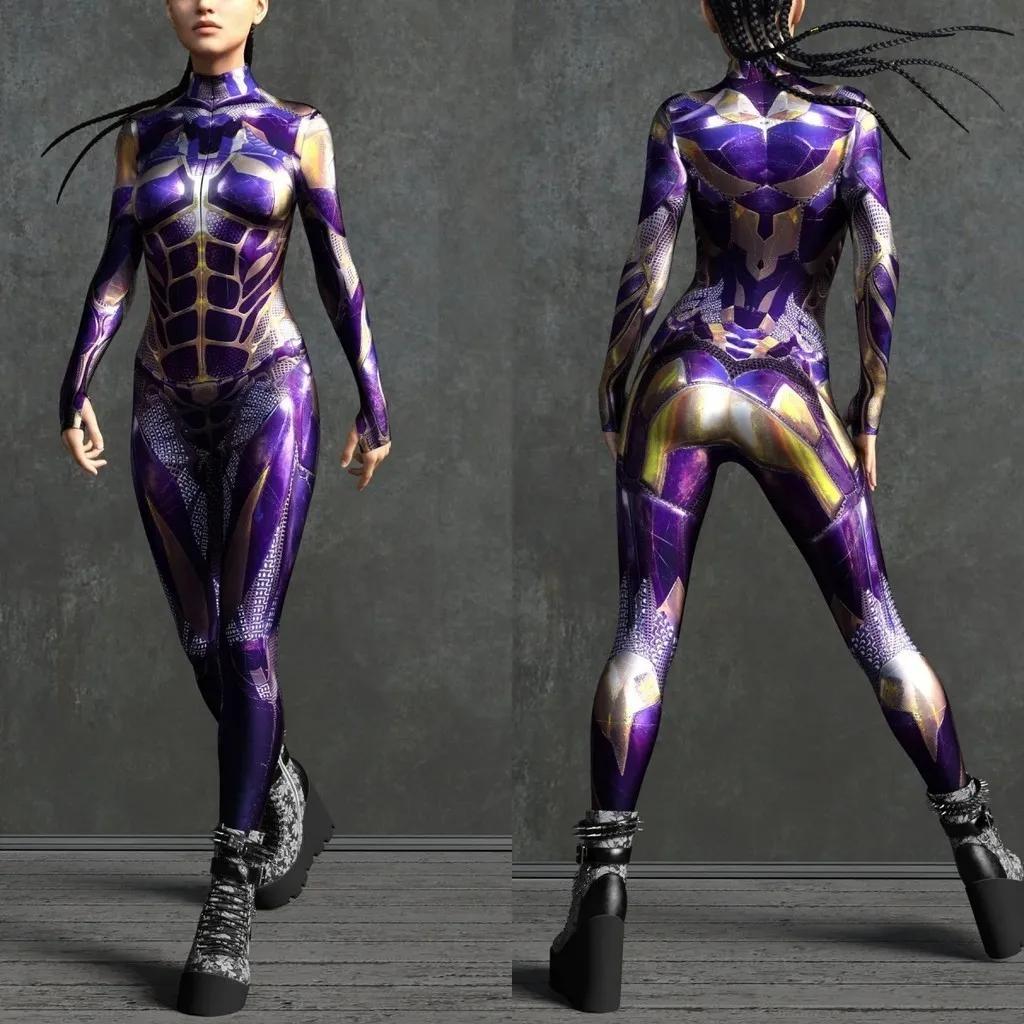 3D цифровая печать сценические костюмы для взрослых Хэллоуин мероприятия карнавал тематическая вечеринка косплей костюм ролевые игры комбинезон