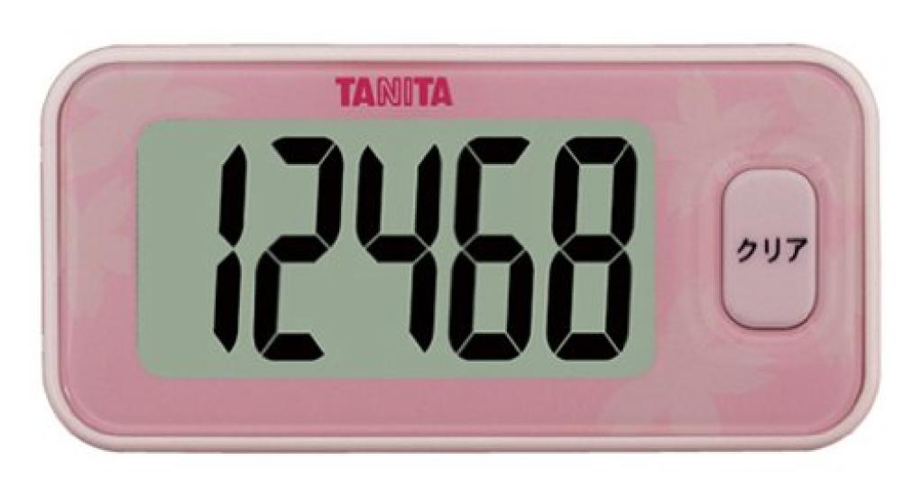 TANITA 3D-сенсорный шагомер Sakura, FB-731-PK