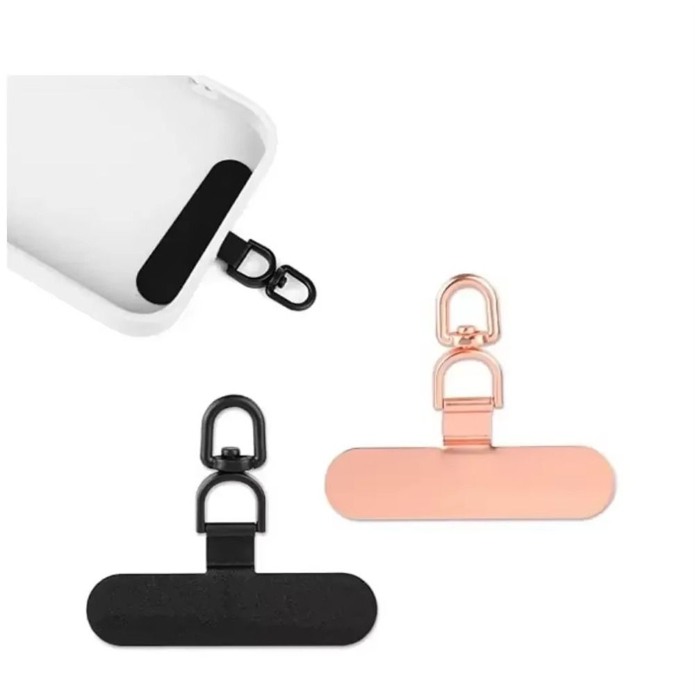 5Pcs Stainless Steel Phone Tether Tab Ultra-thin Lanyard Connector Phone Accessory