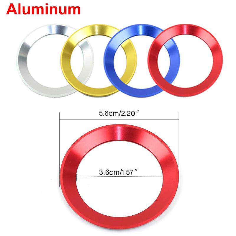 Автомобильный Стайлинг Рулевое колесо Кольцо Чехол Для VW Passat B6 B5 B7 B8 B9 CC Golf 5 7 6 Jetta Tiguan T-ROC Lavida Bora Scirocco Наклейка