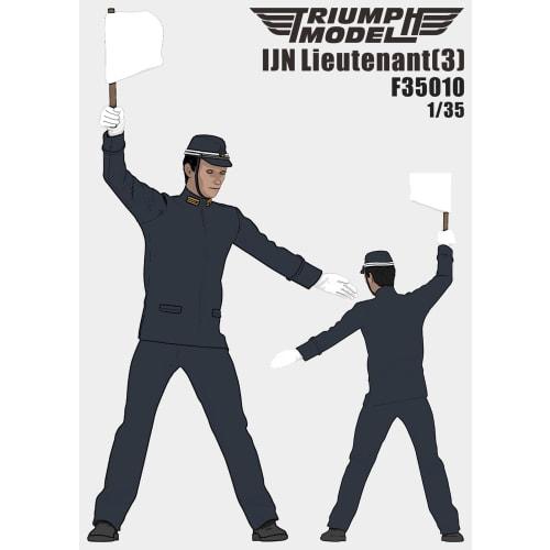 Triumph Model 1/35 Scale Japanese Navy Captain Figure Type 3 3D Printer Kit TRFF35010