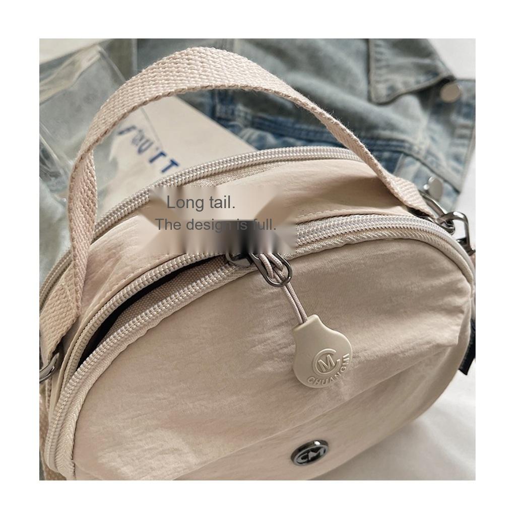 Shoulder Crossbody Handbag Women Nylon Multi Compartment Daily Commute