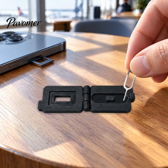 Карманный держатель для карт и SIM-карт, 3D-печатный портативный кейс для хранения, Дорожный органайзер для карт со слотом для извлечения SIM-карты, Органайзер для карт памяти, Чехол для телефона