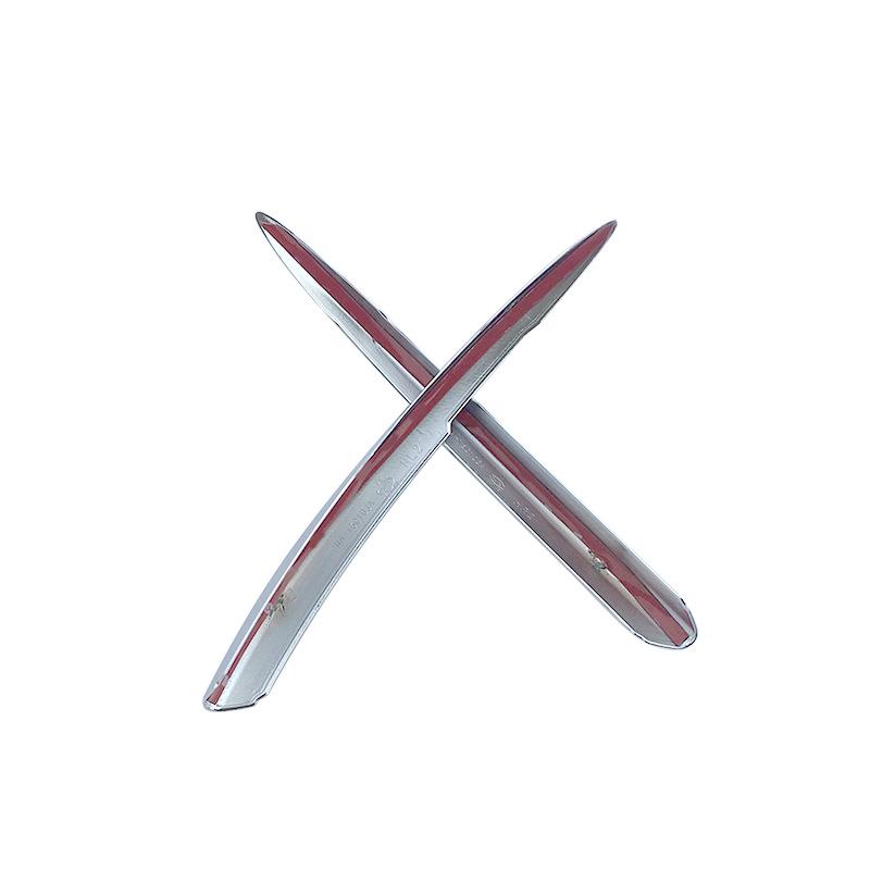 Накладка заднего противотуманного фонаря для Honda Civic 10-го поколения 2016-2018 годов: Декоративная яркая накладка на задний бампер