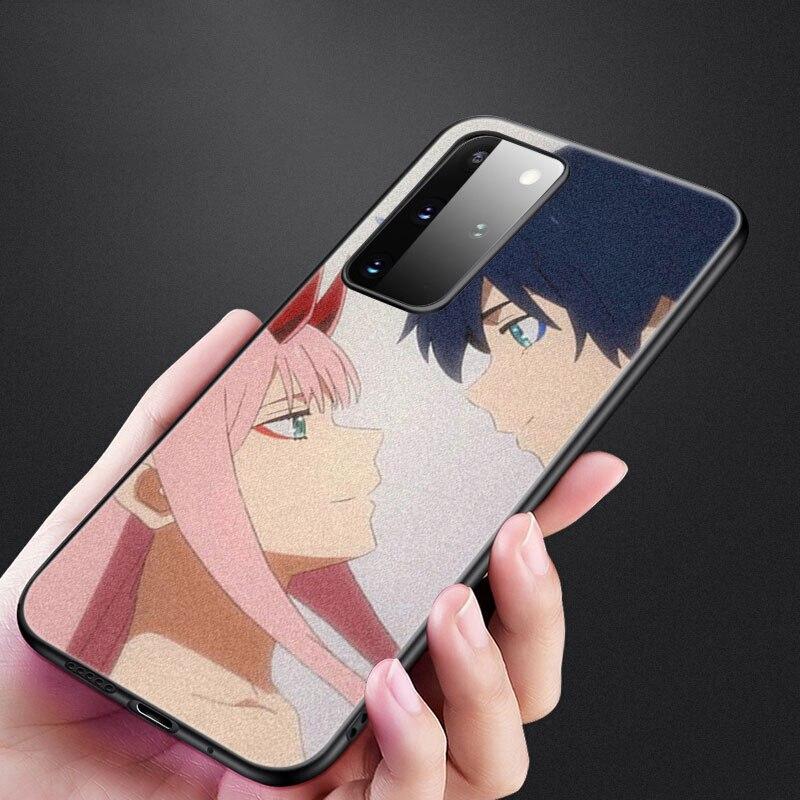Чехол Zero Two Darling in the FranXX Anime для Samsung Galaxy S20 S21 FE S10 Lite Note 20 10 Lite S8 S9 S10E S10 Plus Ultra Cover