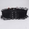 Women'S Tassel Elastic Waist Seal Lace Sexy Wide Belt Dress Decorative Accessories