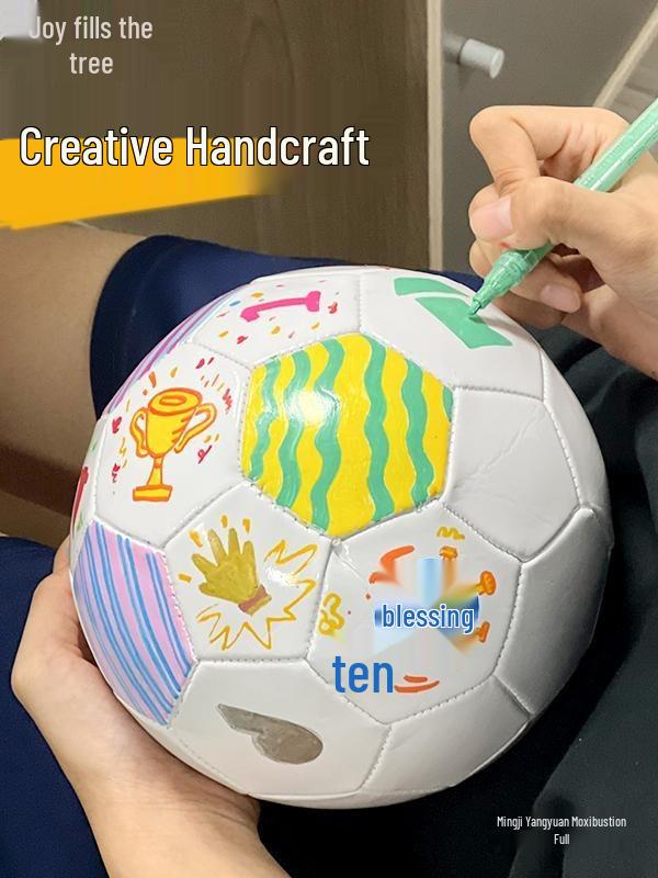 Индивидуальный футбольный мяч для граффити DIY - Идеально подходит для детей и взрослых
