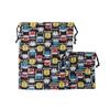 [Children's Clothing] Moujonjon (Moojeongjeong) JR Shinkansen Train Pattern Drawstring Bag Set of 3 B11699