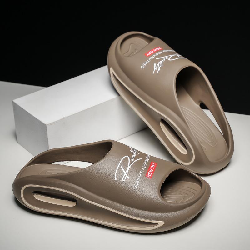 Мужские весенние и летние дышащие толстые сандалии для увеличения роста, повседневная домашняя верхняя одежда для отдыха на пляже