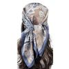 Women Headband Scarf Silk Square Shawls and Wraps Neck Hair Tie Band Beach Hijab Kerchief Head Bandana Female Foulard 70cm
