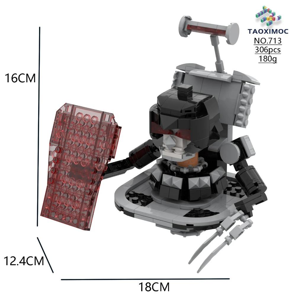 Skibidi Toilet Building Block Horror Game Speakerman Bosses Camara Titan TV Man Cartoon Doll Model Kids Halloween Birthday Gift