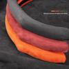 For c11 RS3 New Car Steering Wheel Cover Suede Sweat-Absorbing Handle cover For c11 A1 A3 8P A4 B9 A5 A6 C7 A7 A8 Q3 Q5 Q7 4M RS3 RS5 S3 S5