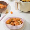 Silicone Basket Pot Tray Airfryer Liner For Air Fryer Reusable Container Accessories Pan Baking Mold Kitchen Shape Protector