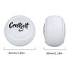 Portable Flat Golf Practice Ball Lightweight Golf Training Balls Two Layer Driving Range Balls Golf Ballen Balls