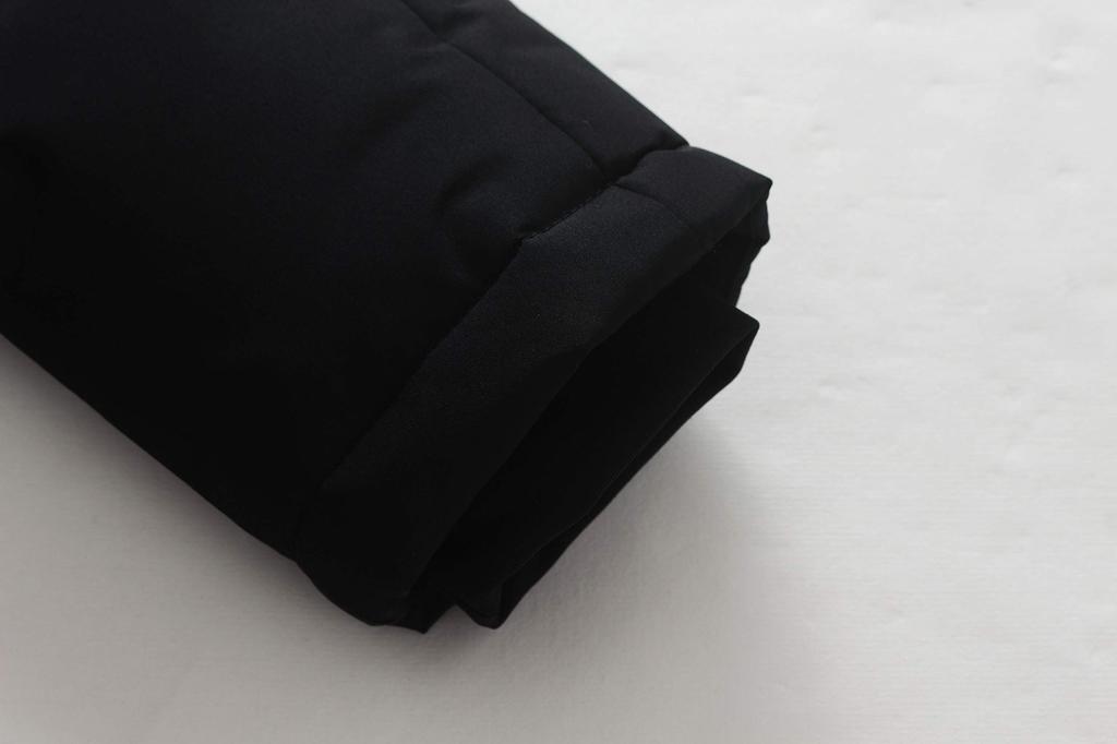 Kelme Children's Long Training Coat, Cold Weather Soccer and Outdoor Coat (Black, 130cm)