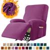 Solid Velvet Recliner Armchair Cover Non Slip Lazy Boy Cat Dog Single Sofa Covers Elastic Soft All -Inclusive Couch Slipcover