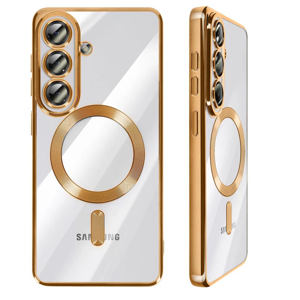 Case for Samsung Galaxy S26 Plus, Electro MagSafe, gold