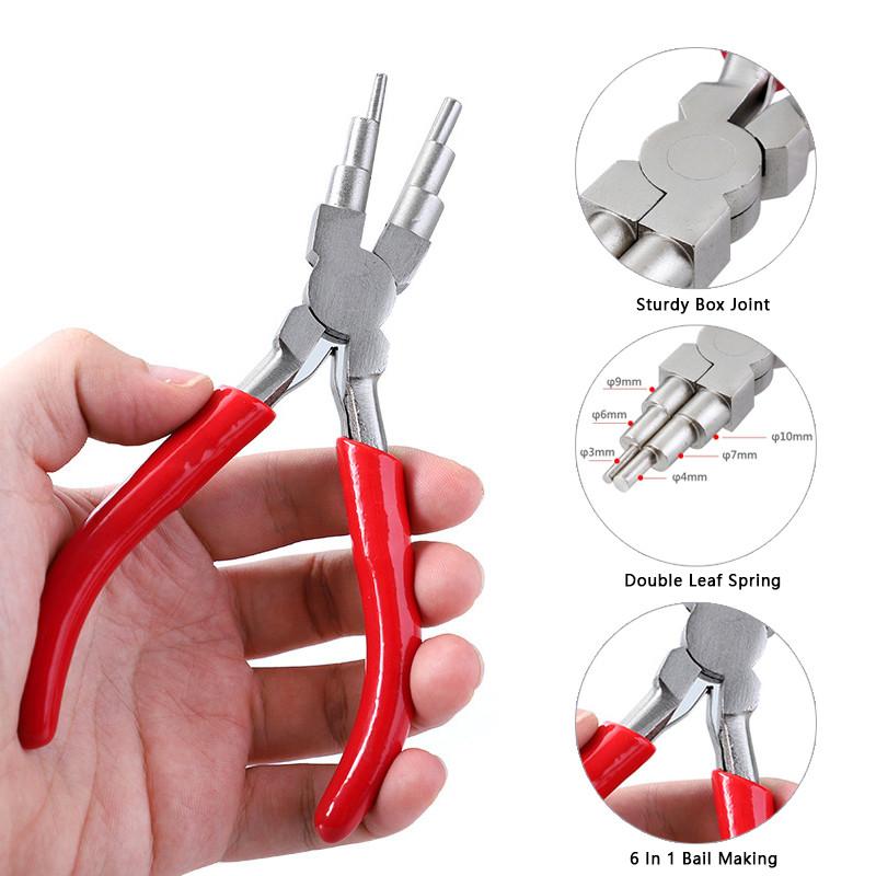 Multifunctional DIY Carbon Steel Pliers Mini Jewelry Wide Application Pliers