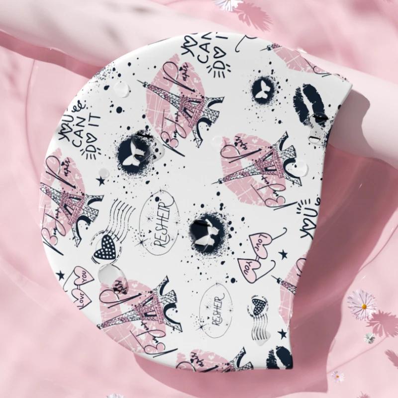 Принтованные шапочки для плавания мужские женские водонепроницаемые мягкие силиконовые шапочки для плавания большого размера защита ушей взрослые шапочки для дайвинга серфинга плавания