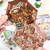 DIY Accessories Visual Stacking Sticker Decorative Miniature Scene Stickers  Christmas Gift