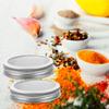 8pcs Stainless Steel Sprouting Lids 70Mm For Wide Mouth Jar Broccoli Beans Germination Indoor Planting Kit Jar Sprout Lids