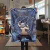 1 шт. Фланелевое одеяло с принтом «Клинок, рассекающий демонов», Высококачественное, Для всех сезонов, Декор для дома, Тепло и уют, Идеально для рождественских подарков