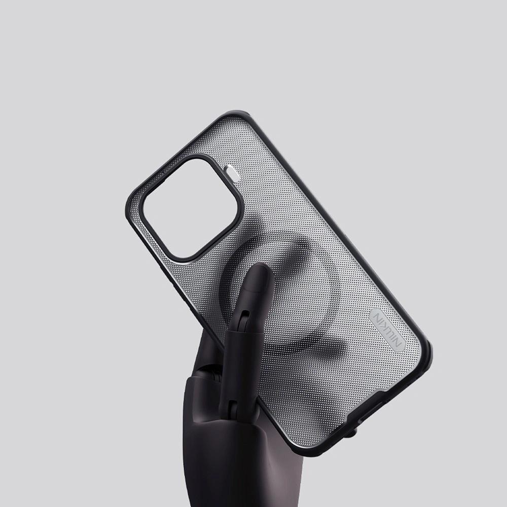 Smoke case for Xiaomi 17T Pro, Nillkin Frosted Shield Pro Magnetic, for MagSafe, black