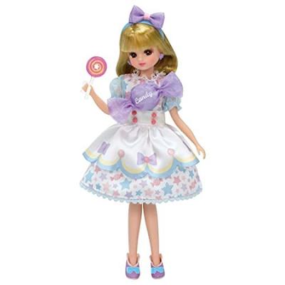 TAKARA TOMY Кукла Sweet Doll Игрушка для ролевых игр для детей от 3 лет "Ликка-тян LD-09 Конфетка" Наряд [Кукла (платье, нижнее белье)]