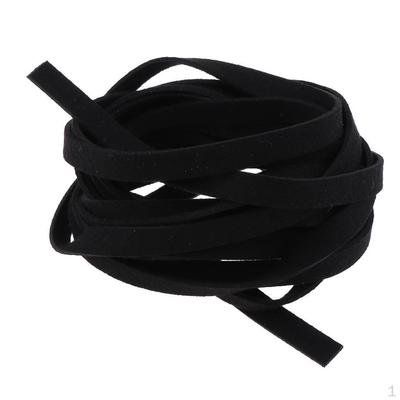 3-метровый кожаный ремешок с плоским шнуром разных цветов